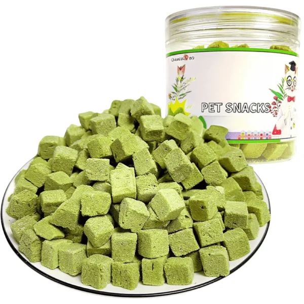 Cat Grass Treats Chicken Flavored 3.8oz (100g)