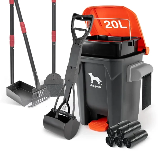 7Pcs Set Dog Pooper Scooper